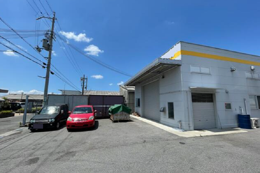 【賃貸】滋賀県東近江市135.00m2(40.84坪)の貸し倉庫（貸倉庫）・賃貸倉庫の外観